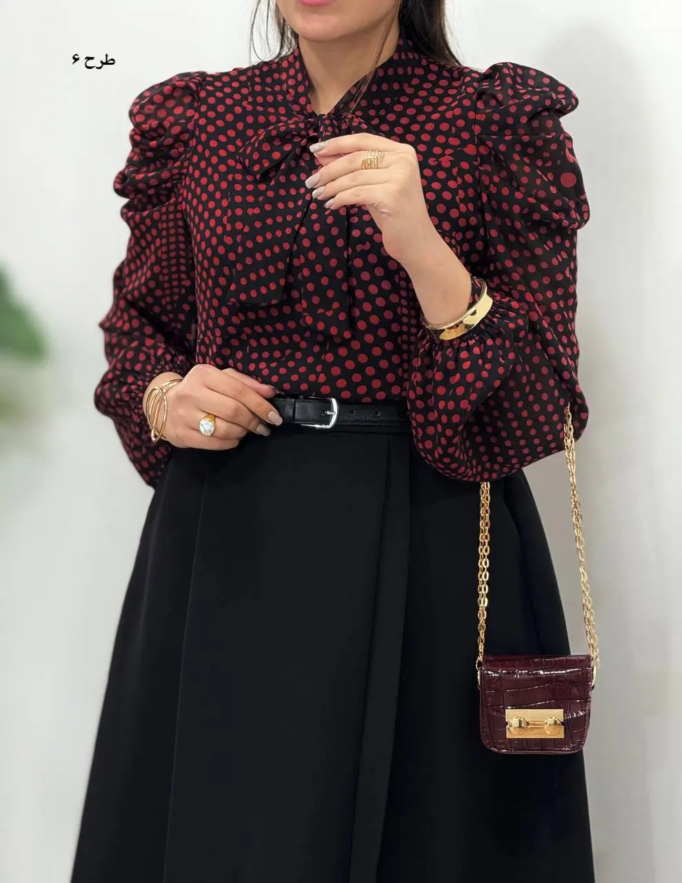 شومیزحریر مجلسی مهلا (4520)